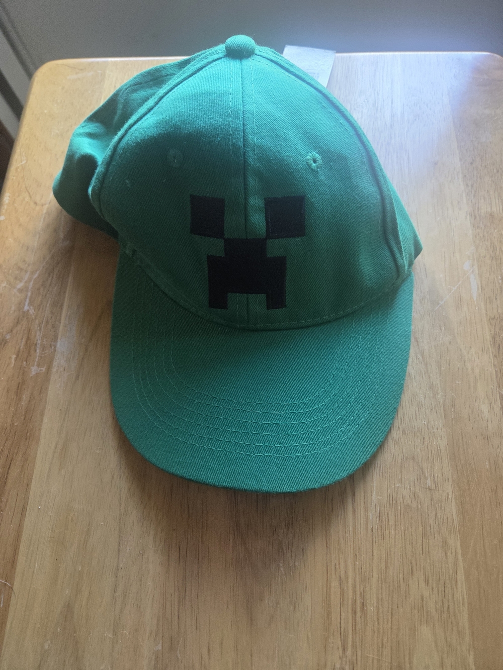 Green JINX Minecraft-Inspired Cotton Adjustable Snapback Baseball Cap